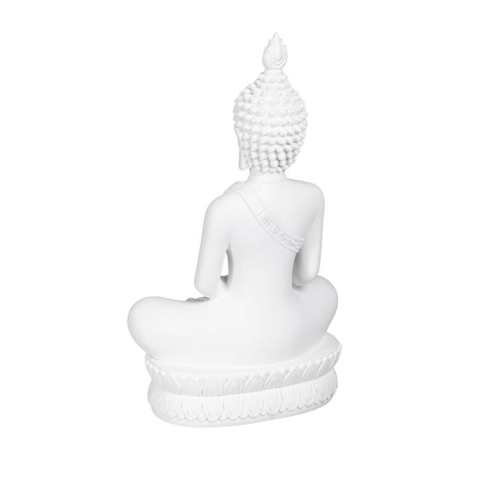 Figura Decorativa Blanco Buda 19,2 x 12 x 32,5 cm 6