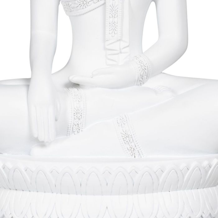 Figura Decorativa Blanco Buda 19,2 x 12 x 32,5 cm 4