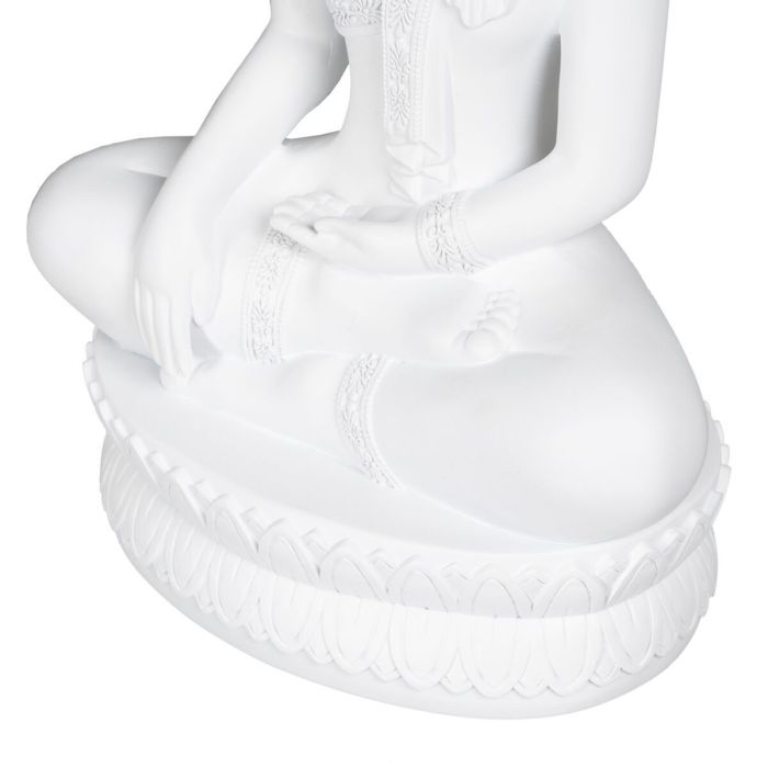 Figura Decorativa Blanco Buda 19,2 x 12 x 32,5 cm 1