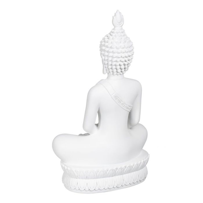 Figura Decorativa Blanco Buda 24 x 14,2 x 41 cm 2