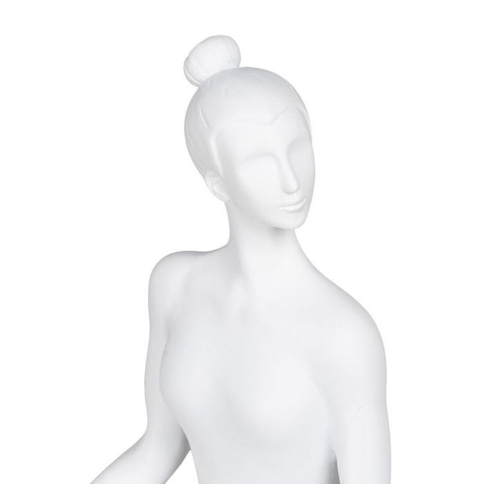 Figura Decorativa Blanco 17,5 x 11 x 23,5 cm 2