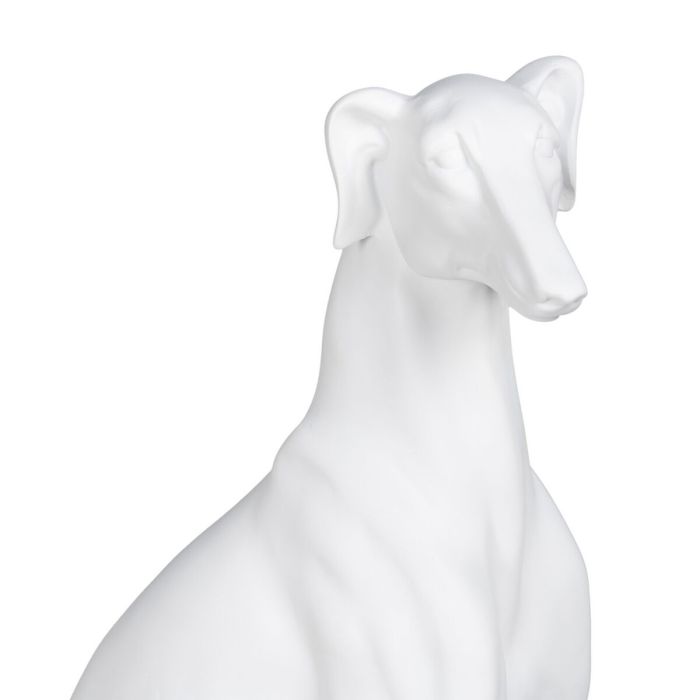 Figura Decorativa Blanco Perro 19 x 12 x 37,5 cm 4