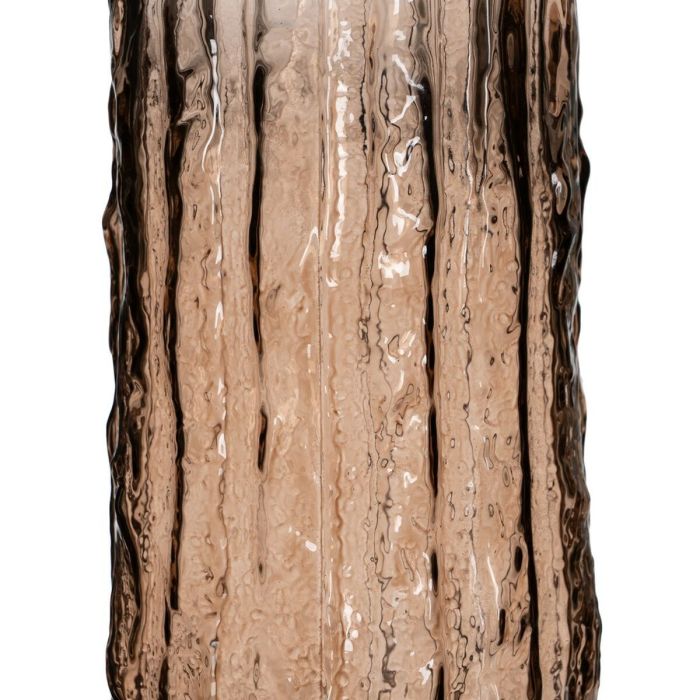Jarrón Marrón Cristal 12 x 12 x 30,5 cm 2