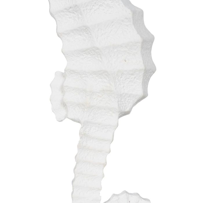 Figura Decorativa Blanco Caballito de Mar 11 x 9 x 31 cm 2