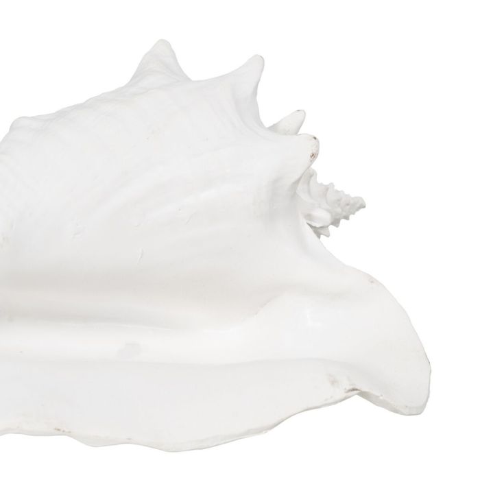 Figura Decorativa Blanco Caracola 21 x 19 x 13 cm 2