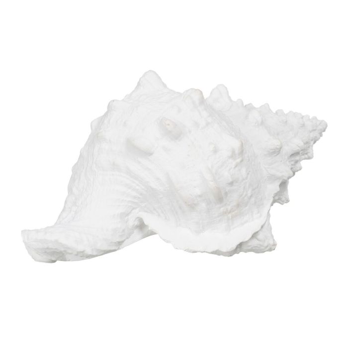 Figura Decorativa Blanco Caracola 21 x 14 x 12 cm 2
