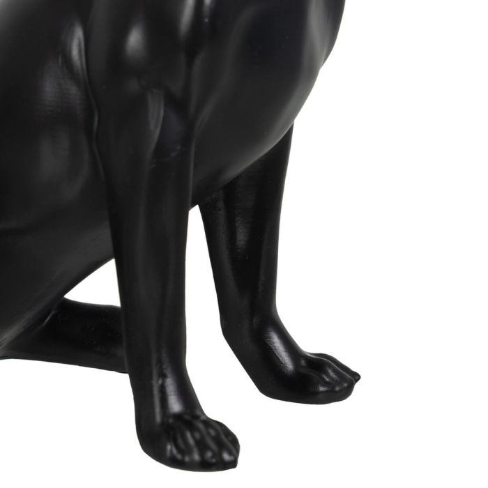 Figura Decorativa Negro Dorado Perro 17 x 11,7 x 25,5 cm 4