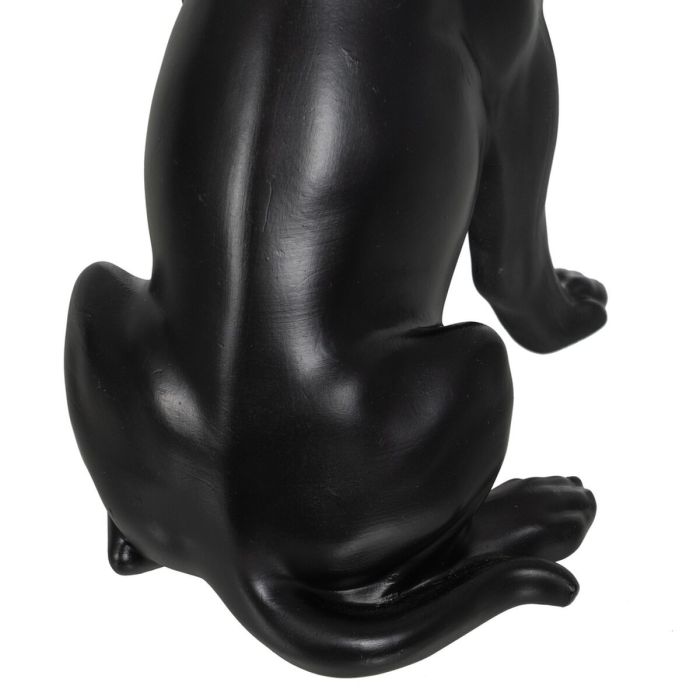 Figura Decorativa Negro Dorado Perro 17 x 11,7 x 25,5 cm 2