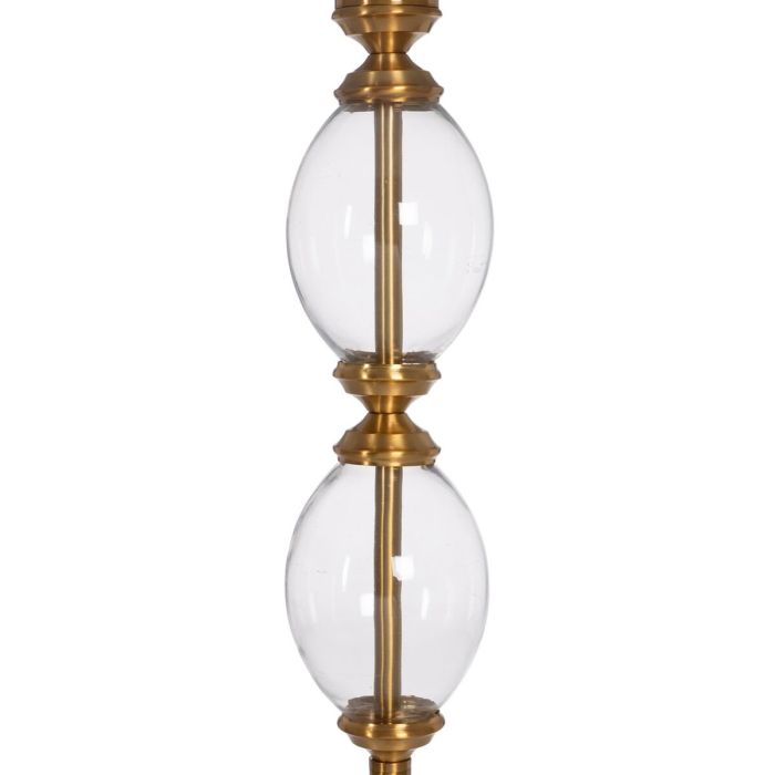 Lámpara de Pie Dorado 40,5 x 40,5 x 154,5 cm 5