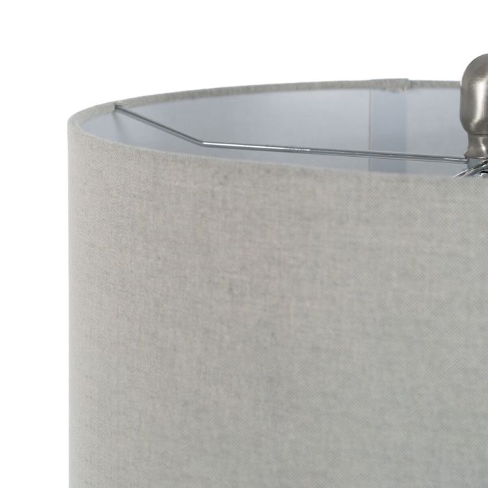 Lámpara de mesa Gris Metal Cerámica 60 W 220-240 V 38 x 38 x 73 cm 8