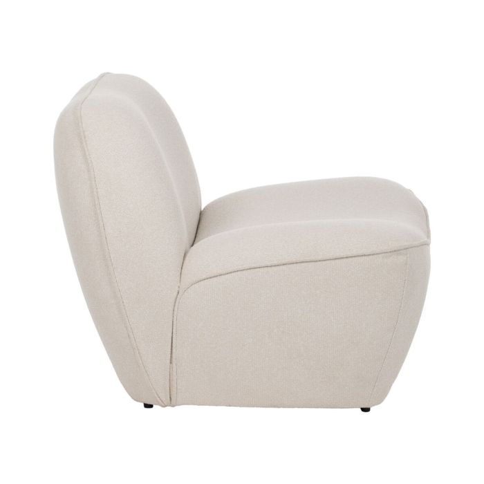 Sillón Blanco Madera MDF Foam 100 % poliéster 71 x 81 x 66 cm 8