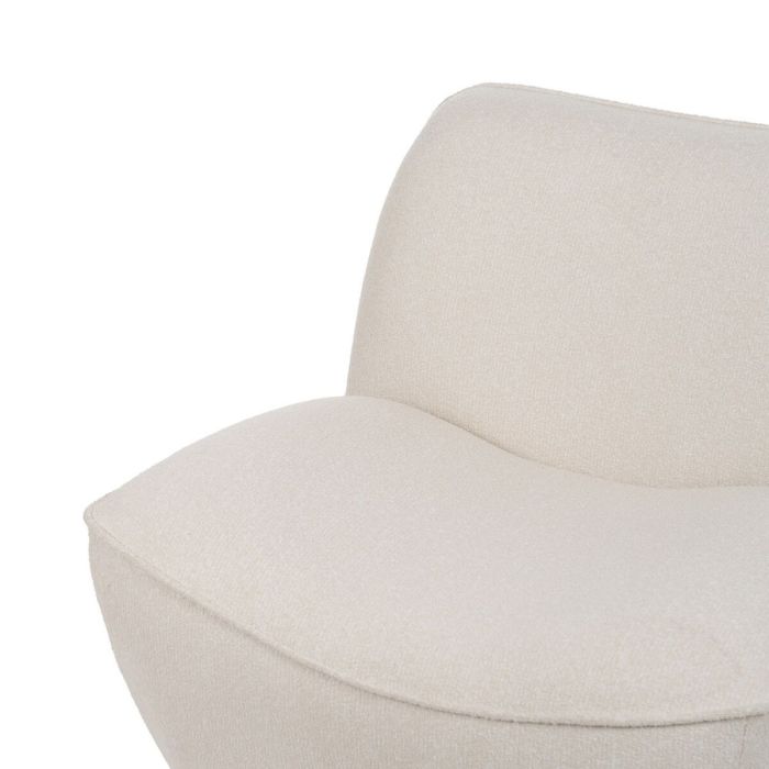 Sillón Blanco Madera MDF Foam 100 % poliéster 71 x 81 x 66 cm 5