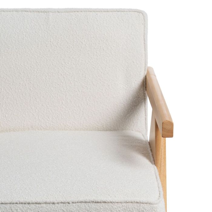 Sillón Blanco Natural 57 X 50 X 77 CM 7