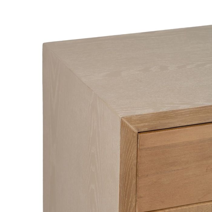 Aparador AIKO Crema Natural Hierro Madera MDF 148 x 38 x 66 cm 6