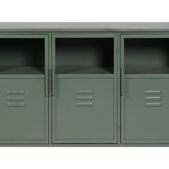 Vitrina con Doble Puerta de Cristal Menta Cristal Hierro 72 x 35 x 178 cm 6