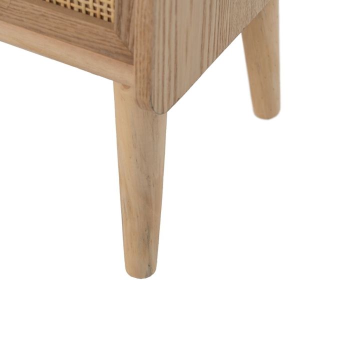 Mesita de Noche SAMIR Natural Madera de Paulonia 40 x 30 x 66 cm 1