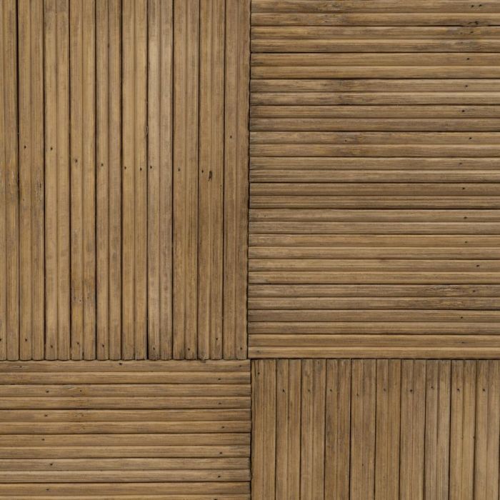 Mesa auxiliar Natural Bambú 22,5 x 22,5 x 50 cm 32,5 x 32,5 x 70 cm 2 Piezas (2 Unidades) 5