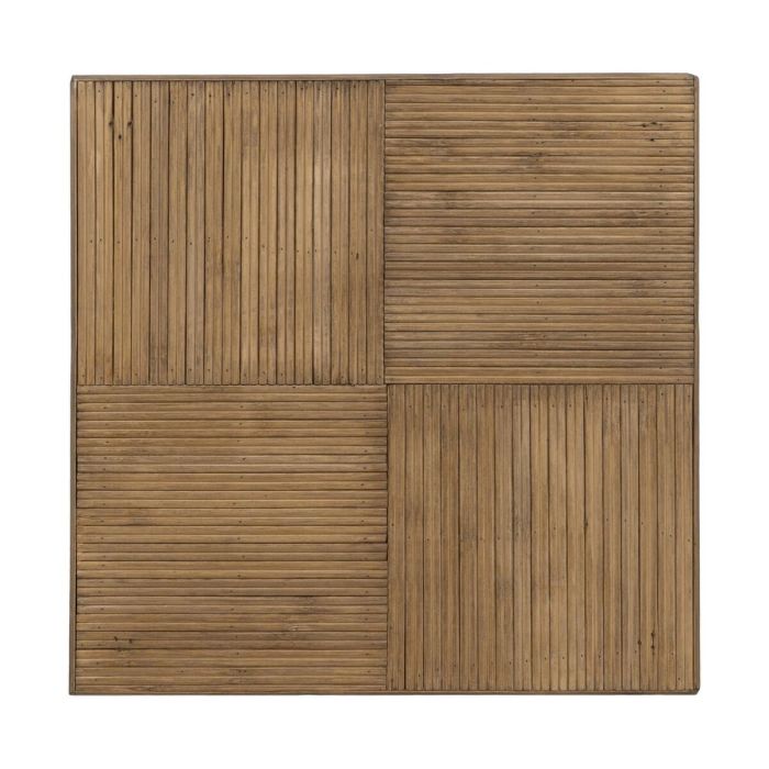 Mesa auxiliar Natural Bambú 22,5 x 22,5 x 50 cm 32,5 x 32,5 x 70 cm 2 Piezas (2 Unidades) 1