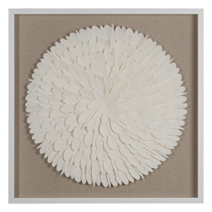 Lienzo Deco Blanco Taupé 90 x 5 x 90 cm