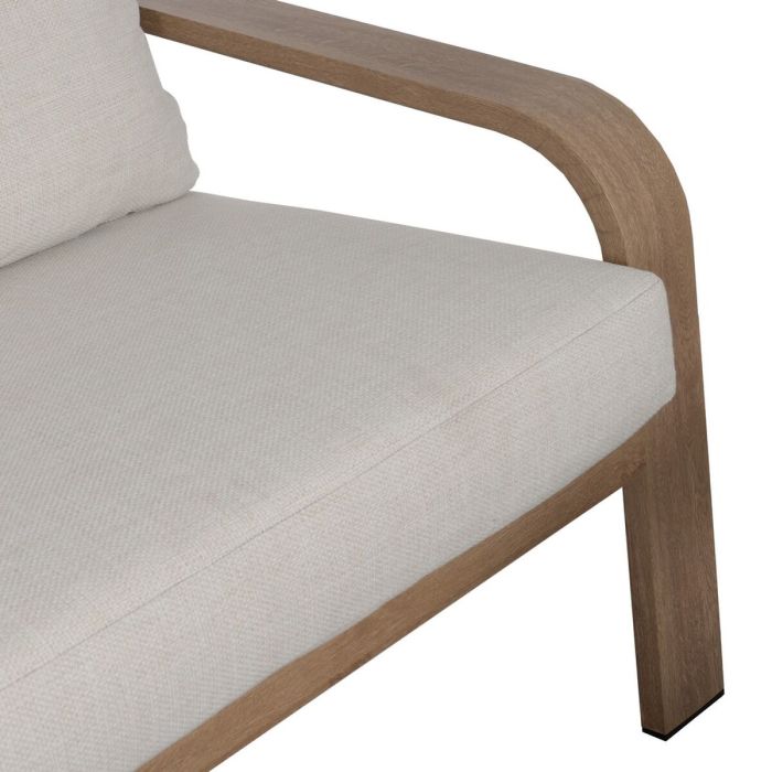 Muebles de Jardín Beige Natural 184 x 74 x 65 cm 3