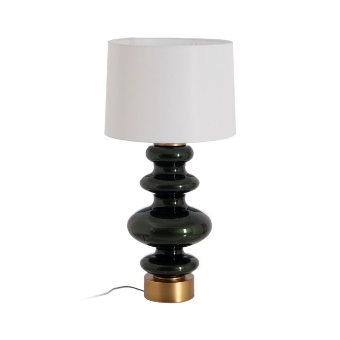 Lámpara de mesa Blanco Negro Dorado Cristal 60 W 220-240 V 38 x 38 x 76 cm