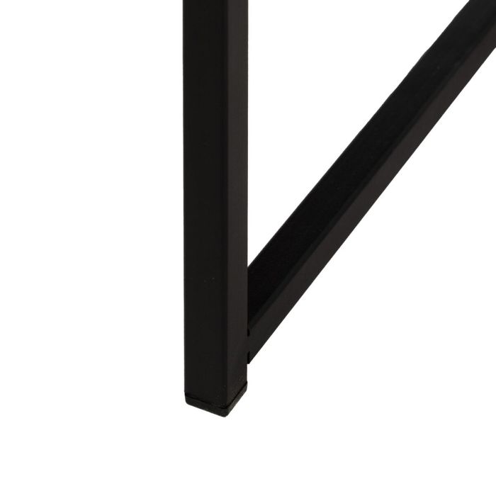 Mesita de Noche MARIGNI Negro Natural Hierro Madera de fresno Madera MDF 51,5 x 42 x 56,5 cm 1