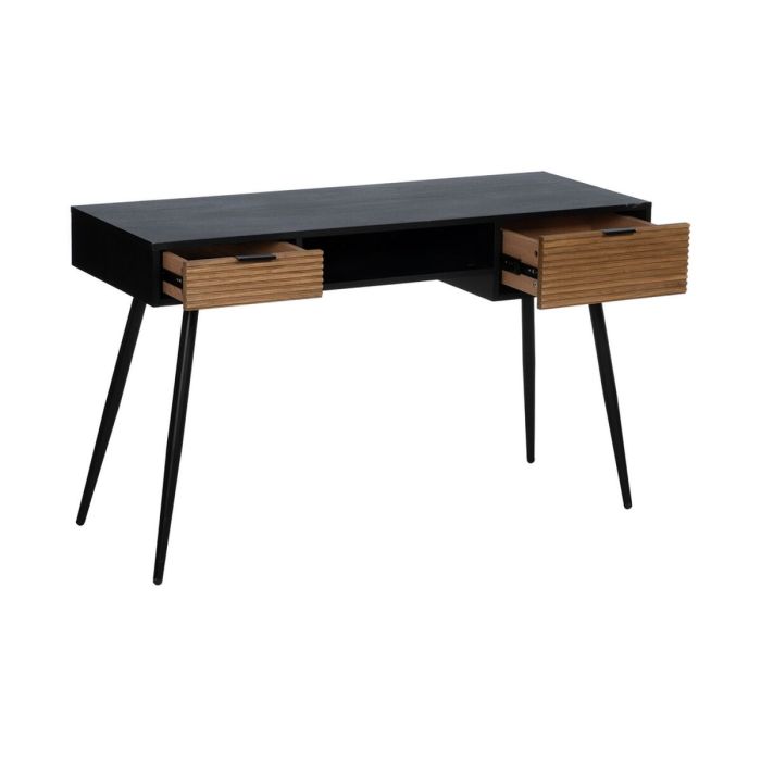 Juego de muebles ORLEANS Negro Natural 120 x 45 x 73 cm 3