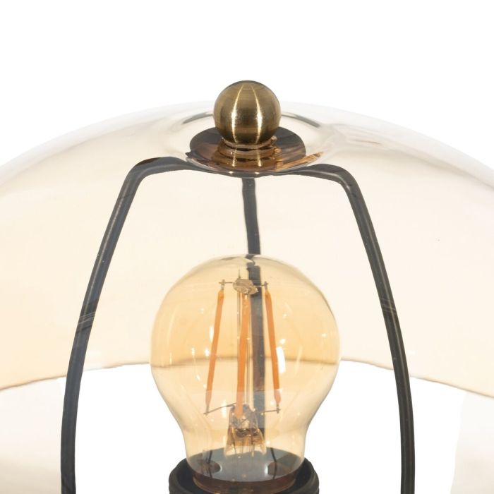 Lámpara de mesa Dorado Cristal Hierro 40 W 25 x 25 x 37 cm 6