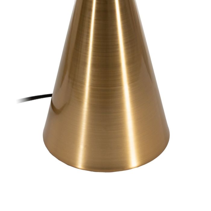Lámpara de mesa Dorado Cristal Hierro 40 W 25 x 25 x 37 cm 2