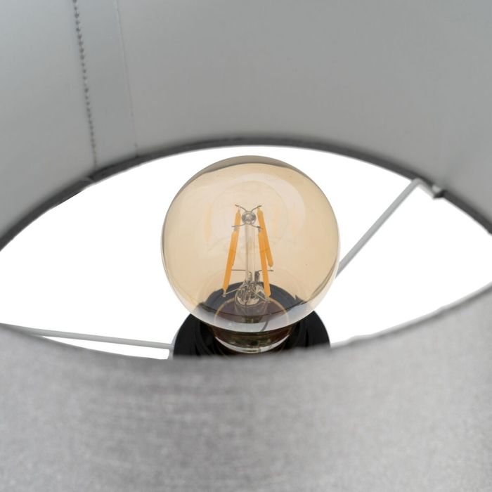 Lámpara de mesa Blanco Gris Dorado Mármol Hierro 40 W 25 x 25 x 61 cm 3