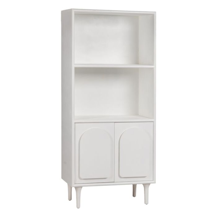 Librería BERET Blanco Madera de abeto 80 x 40 x 175 cm