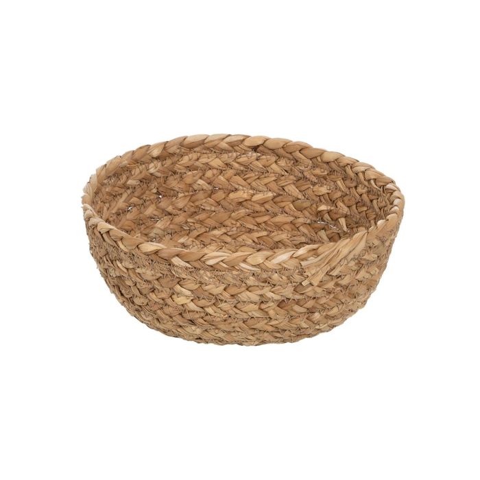 Cesta Decorativa Fibra natural 34 x 34 x 11 cm (3 Unidades) 4