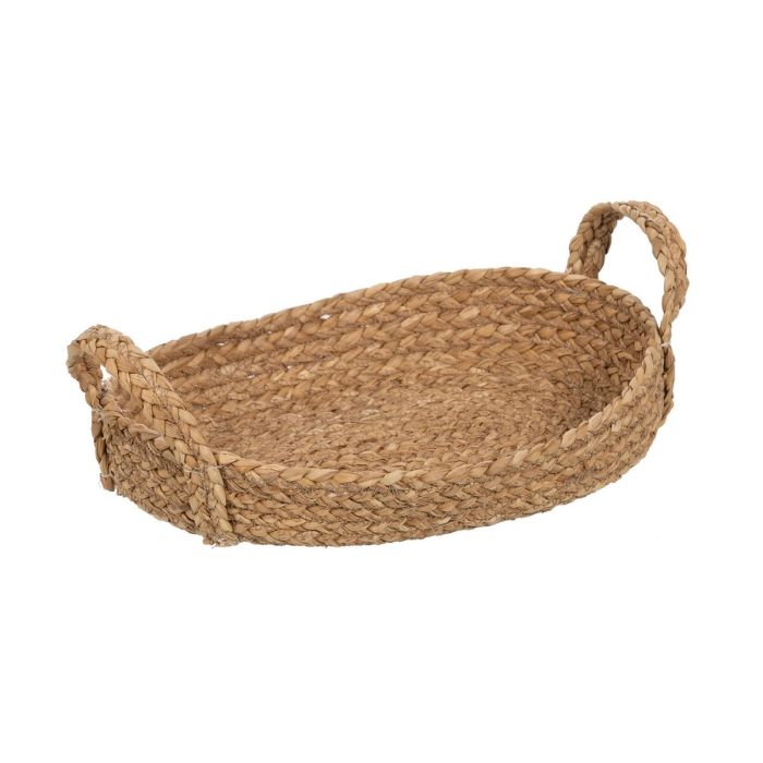 Cesta Decorativa Fibra natural 48 x 32 x 18 cm (2 Unidades) 6