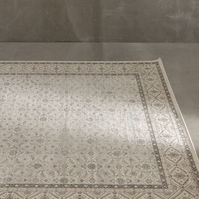 Alfombra Beige Gris 230 x 160 x 1 cm 5