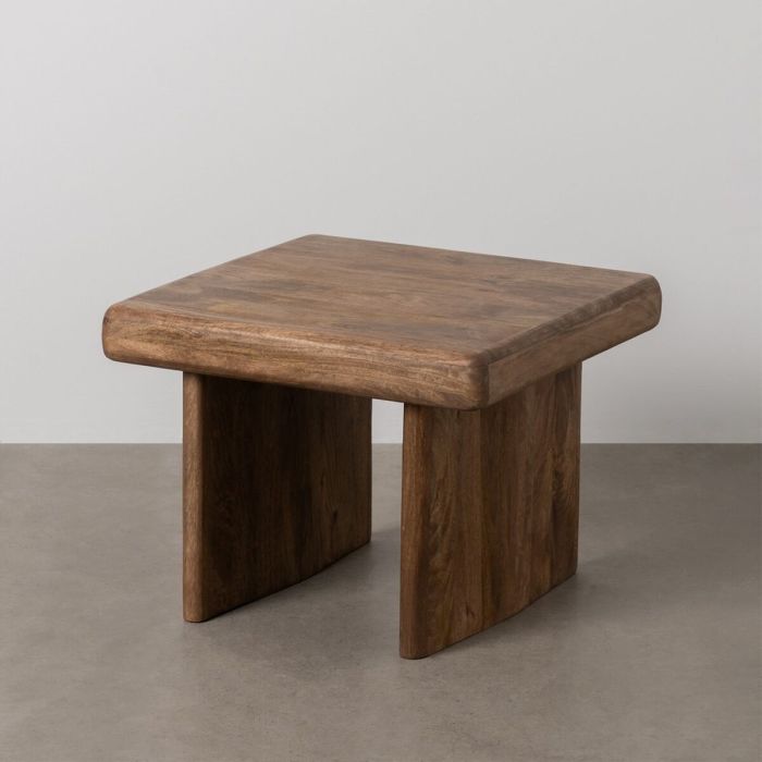 Mesa de Centro Marrón Madera de mango 60 x 60 x 45 cm 7