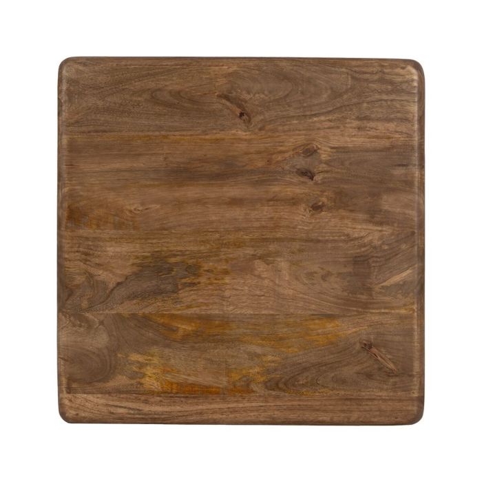 Mesa de Centro Marrón Madera de mango 60 x 60 x 45 cm 2