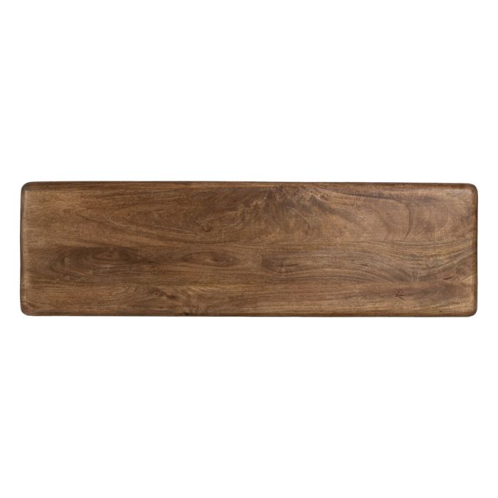 Mesa de Centro Marrón Madera de mango 120 x 35 x 45 cm 2