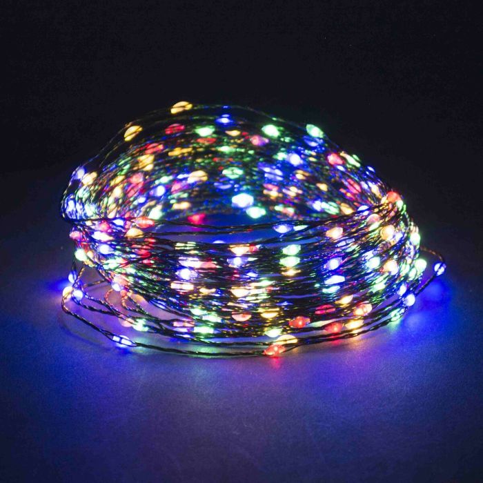 Cortina de Luces LED Multicolor Metal Plástico 15 X 8 X 9 CM 1