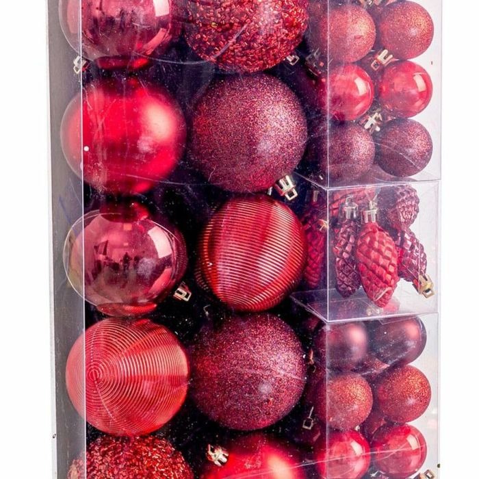 Bolas de Navidad Rojo (50 Unidades) 2