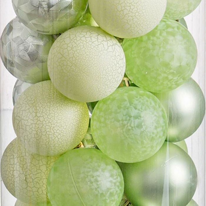 Bolas de Navidad Verde 6 x 6 x 6 cm (40 unidades) 1