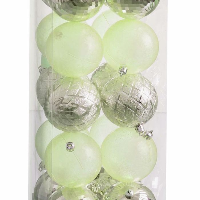 Bolas de Navidad Verde 8 x 8 x 8 cm (20 Unidades) 2