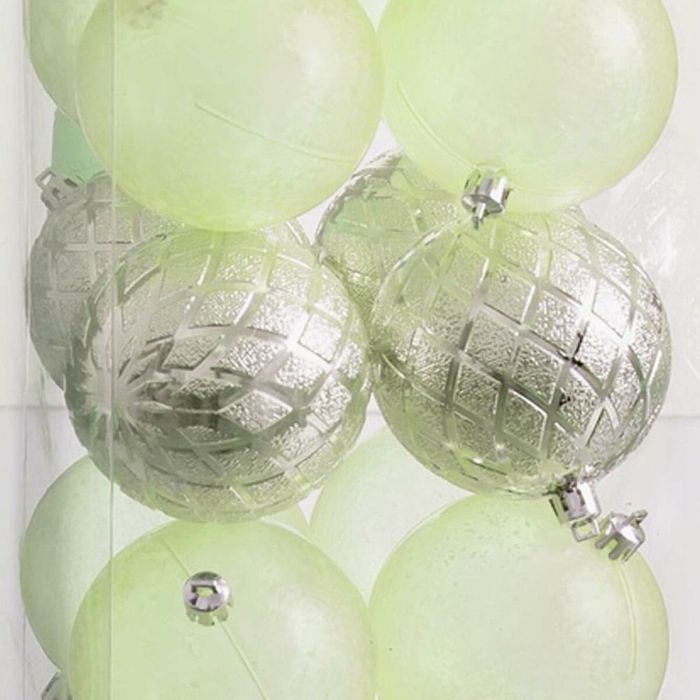 Bolas de Navidad Verde 8 x 8 x 8 cm (20 Unidades) 1