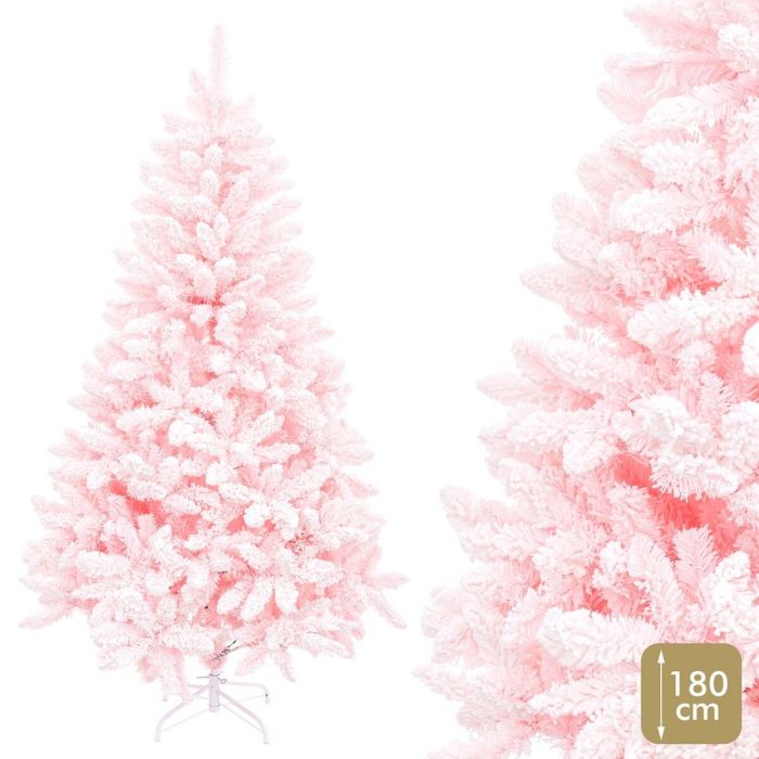 Árbol de Navidad Rosa PVC 70 x 70 x 180 cm 2