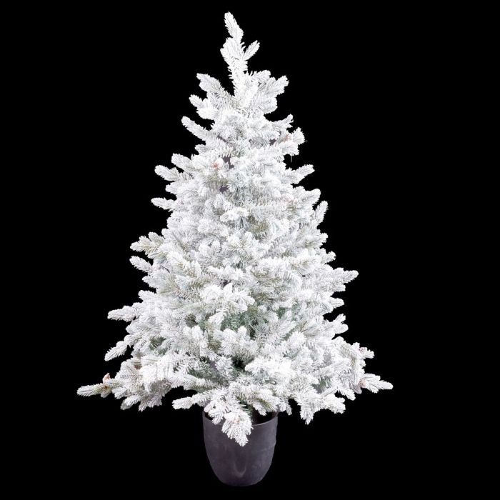 Árbol de Navidad Polietileno Piñas Nevado 60 x 60 x 120 cm 2