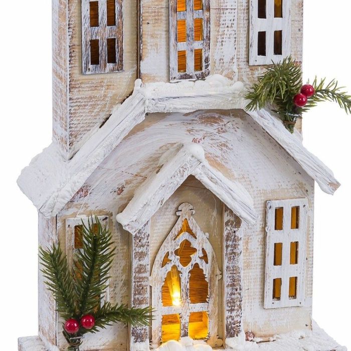 Accesorio para Belén de Navidad Natural Iglesia 21,5 X 10 X 59 CM 1