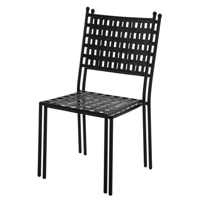 Silla de Jardín Cartago 49 x 57 x 91 cm Negro Hierro 1 Silla de Jardín Cartago 49 x 57 x 91 cm Negro Hierro 1