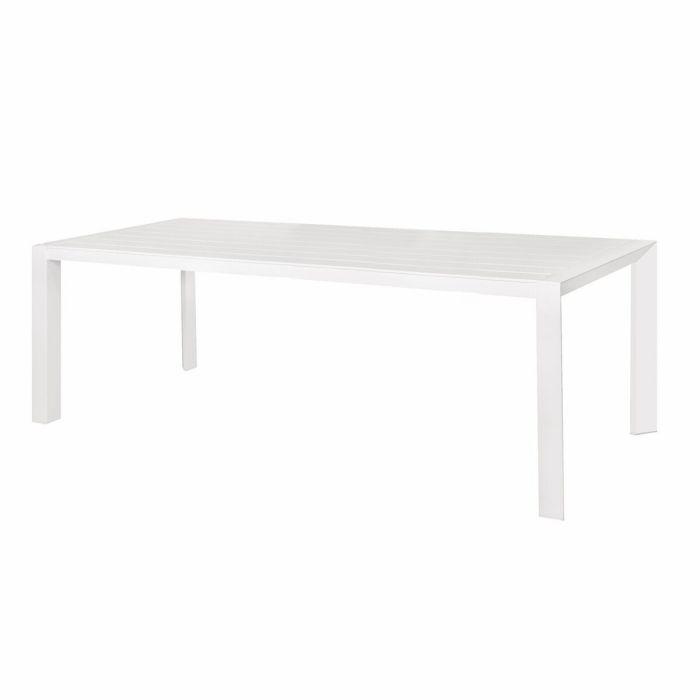 Mesa de Comedor Io Blanco Aluminio 240 x 100 x 75 cm