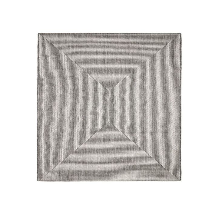 Alfombra de Exterior Quadro Gris