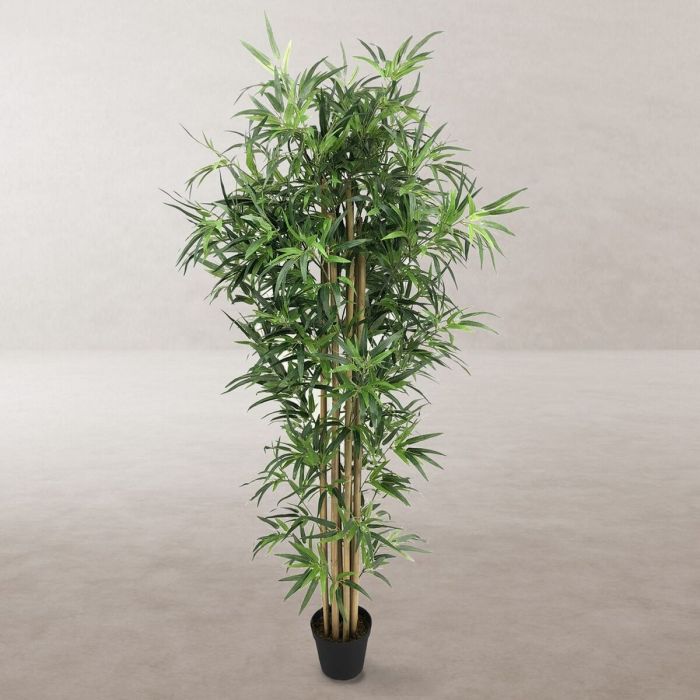 Planta Decorativa Cemento Tejido Bambú 180 cm 1