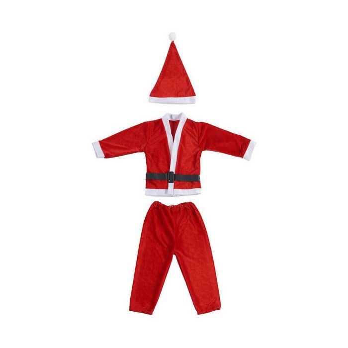 Disfraz para Niños Papá Noel 6-8 Años Rojo Blanco 
